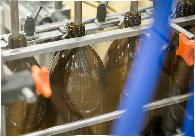 Nos Jus et Gels à boire en <strong>flacon verre</strong>