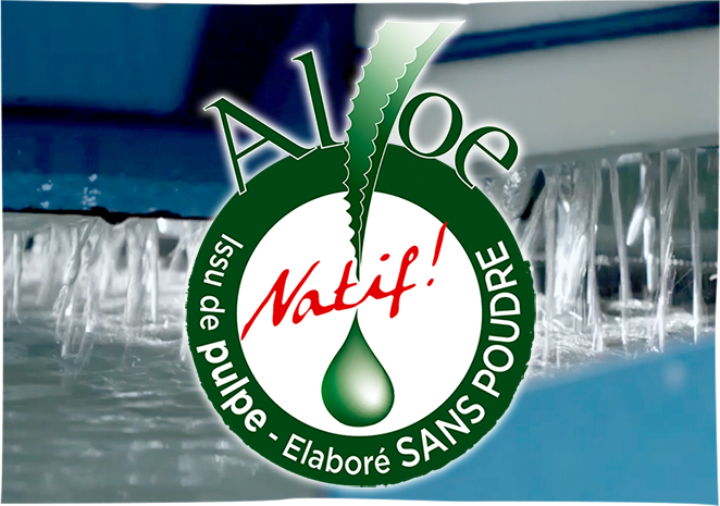 Uniquement de l'<strong>Aloé NATIF</strong>